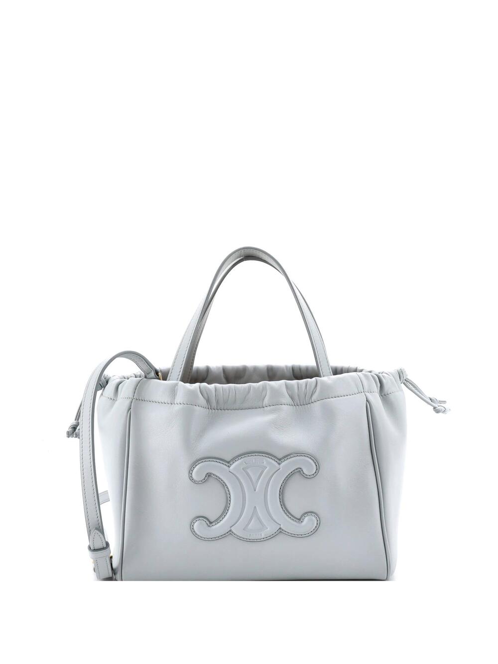 Celine Cuir Triomphe Cabas Drawstring #340292C17B